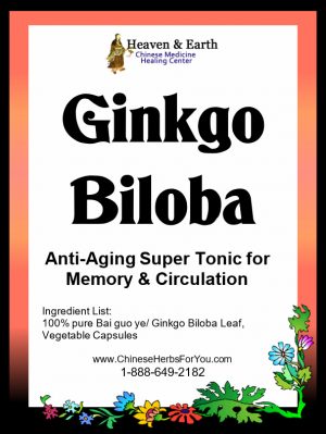 Ginkgo Biloba Capsules for Memory