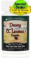 Peony and Licorice Teapills