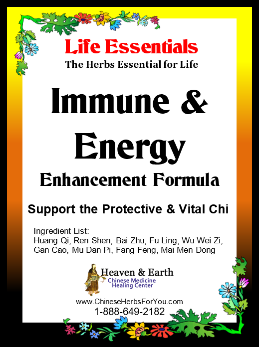 Chinese Herbs, Natural Remedies, Immune, Energy