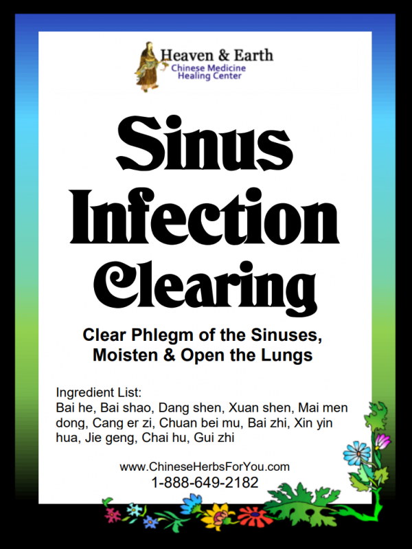 Sinus Infection Clearing Chinese Herbs