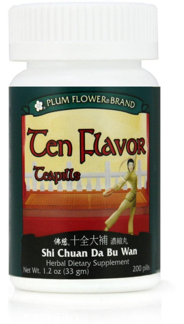 Ten Flavor Teapills aka Shi Chuan Da Bu Wan