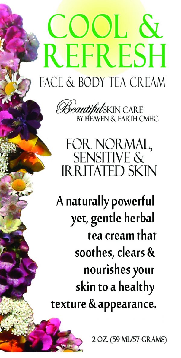 Cool & Refresh Face & Body Herbal Tea Cream - Cover Detail