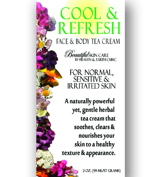 Cool & Refresh Face & Body Herbal Tea Cream - Main Image