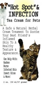 Hot Spot & Infection Herbal Tea Cream For Pets - Image 2