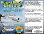 Kidney & Bladder Health Support Powder for Pets Full Label Detail