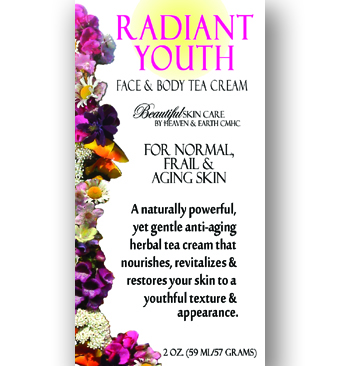 Radiant Youth Face & Body Herbal Tea Cream - Main Cover Image