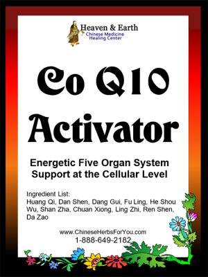 Co Q10 Activator Chinese Herbal Formula