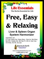 Free Easy and Relaxing Liver and Spleen Harmonizer