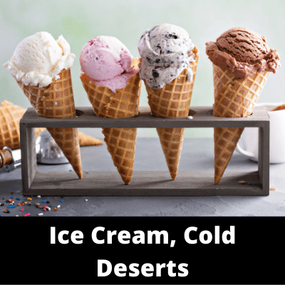Main - Diet - Ice Cream Cold Deserts