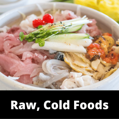 Main - Diet - Raw Cold Foods
