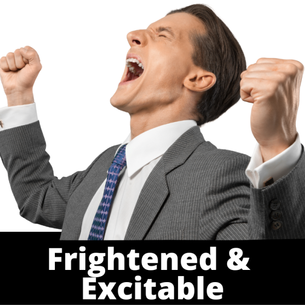 Emotion - Subcategories - Ailments Images - Frightened and Excitable