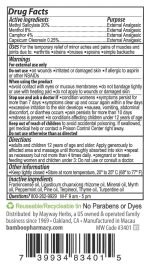 Bamboo Pharmacy Mobility Oil Health Benefits Drug Facts