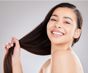 Hair Category - Young Woman Beautiful Hair